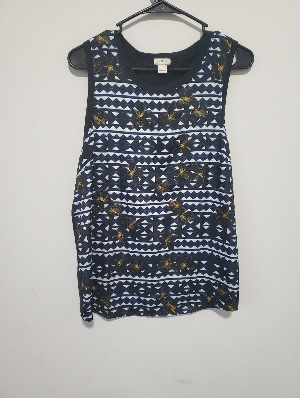 J. Crew Factory Floral And Geometric Tank Size Small